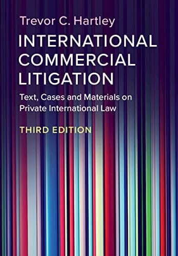 و دانلود نسخه کامل کتاب زبان اصلی International Commercial Litigation: Text, Cases and Materials on Private International Law 3rd Edition PDF | دانلود کتاب خارجی