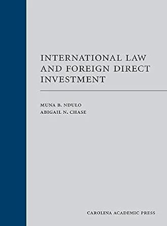 و دانلود نسخه کامل کتاب زبان اصلی International Law and Foreign Direct Investment PDF | دانلود کتاب خارجی