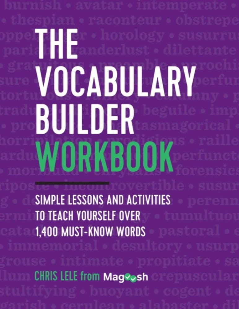 کتاب The Vocabulary Builder Workbook (کتاب کار تقویت واژگان) نسخه انگلیسی PDF | کریس للی
