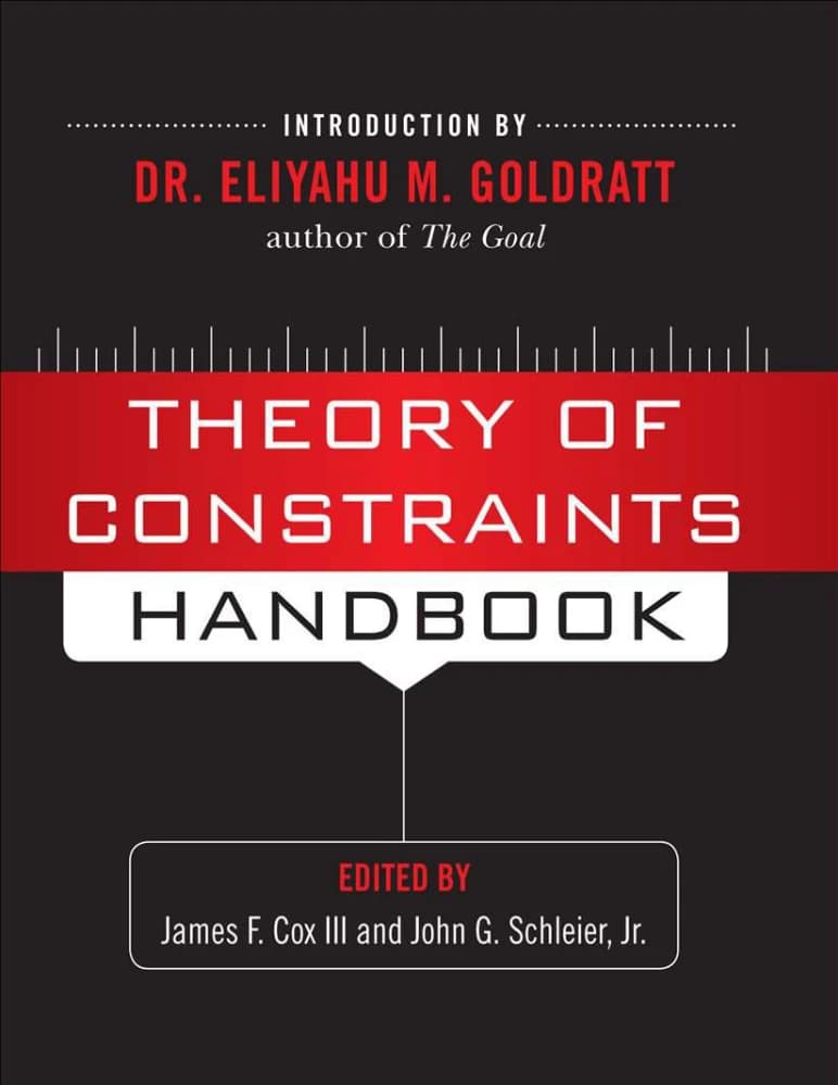 کتاب Theory of Constraints Handbook (کتاب راهنمای تئوری محدودیت ها) نسخه انگلیسی PDF | جیمز اف. کاکس