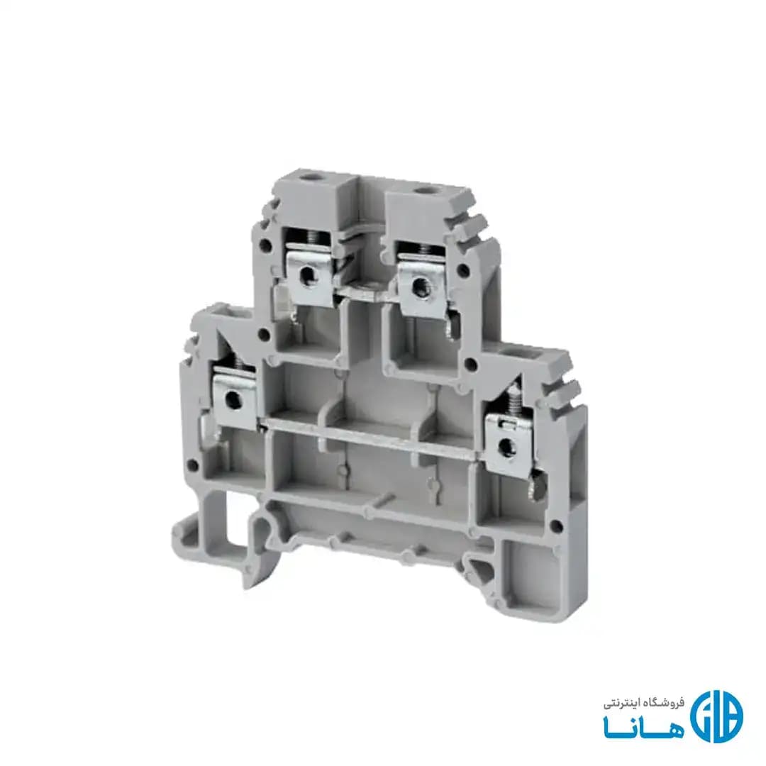 ترمینال ریلی سری پیچی دو طبقه سایز 2.5/4 رعد الکتریک