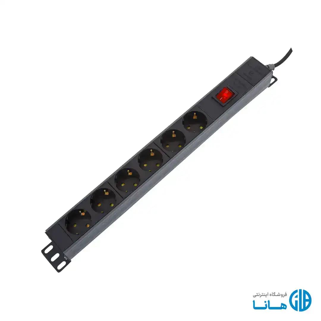 رک مونت چراغ دار با کابل 1.8 متری پارت الکتریک