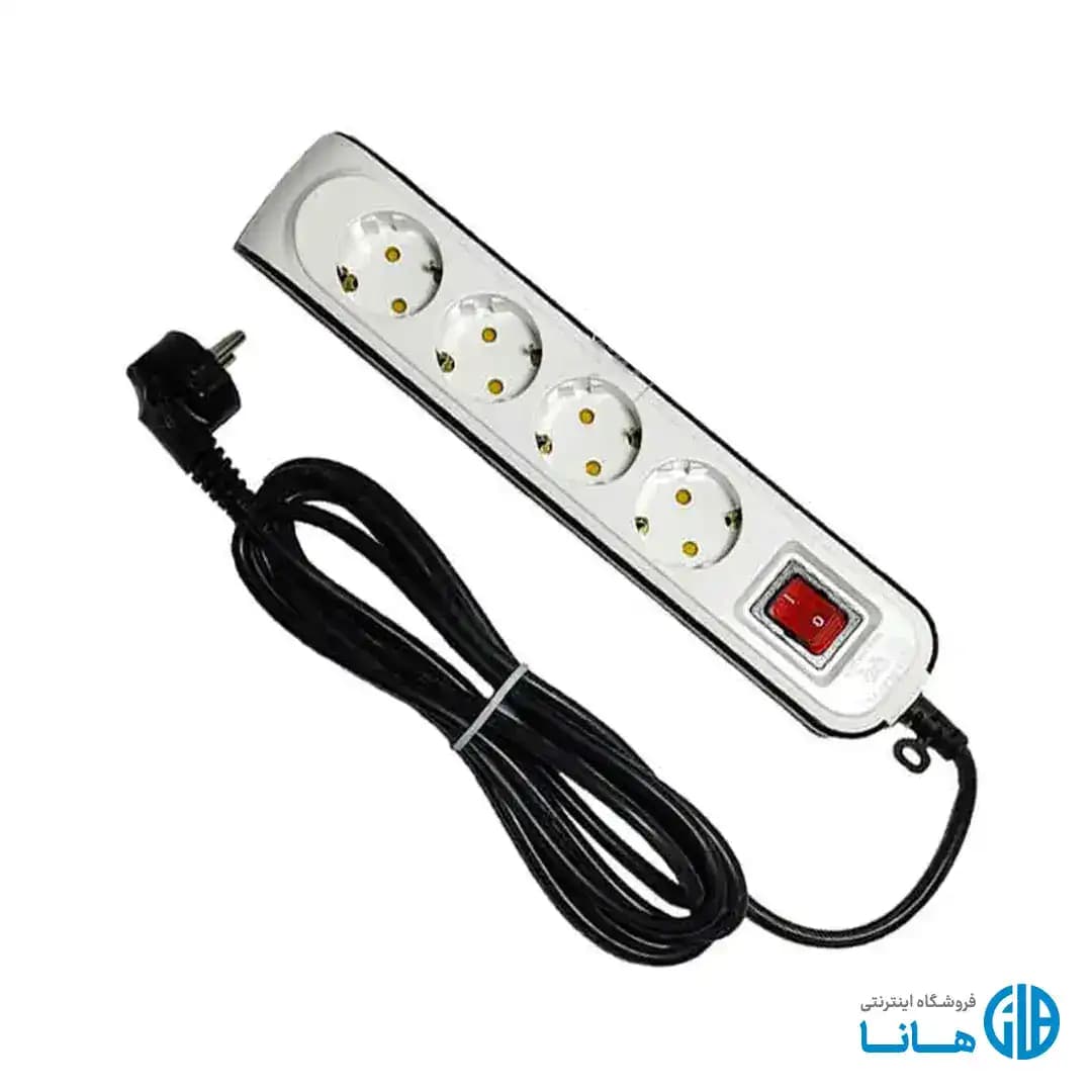 چهار خانه ارت دار با کلید پارت الکتریک