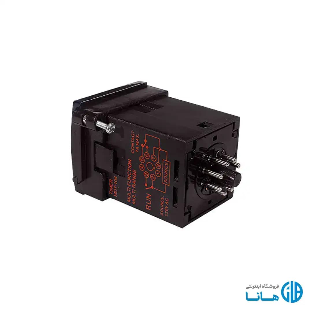 تایمر دیجیتال 8 پایه سوکتی 48 در 48 میکرومکس — تصویر ۲
