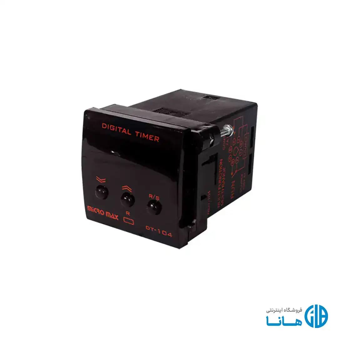 تایمر دیجیتال 8 پایه سوکتی 48 در 48 میکرومکس — تصویر ۳