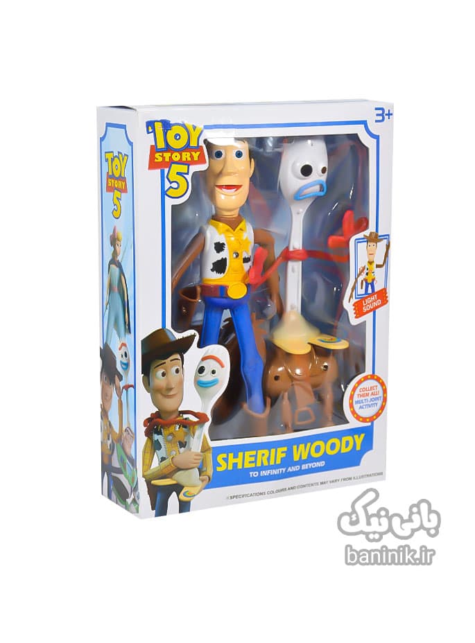 عروسک کلانتر وودی و فورکی Toy store 5 — تصویر ۷