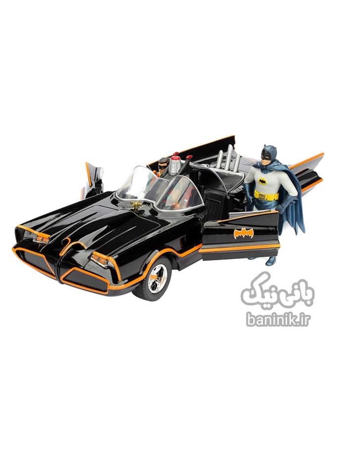 ماشین فلزی و فیگور بتمن سری Arkham Knight Batman Forever