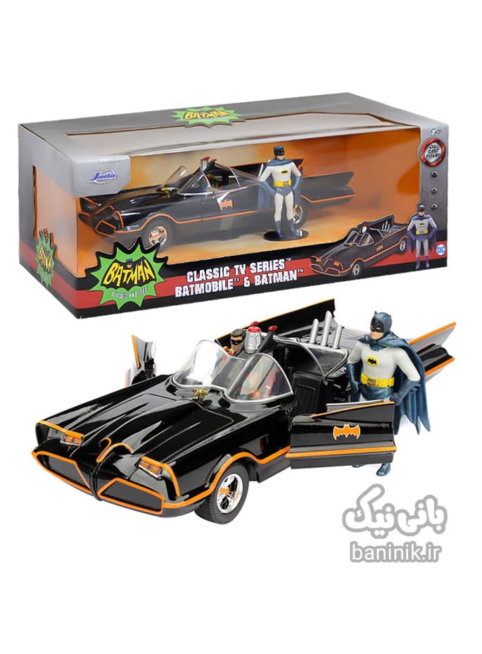 ماشین فلزی و فیگور بتمن سری Arkham Knight Batman Forever — تصویر ۷