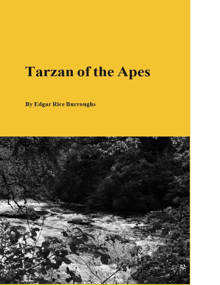 کتاب Tarzan of the Apes (تارزان میمون ها) نسخه انگلیسی PDF | ادگار رایس باروز