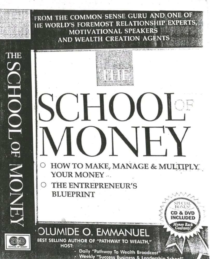 کتاب School of Money (مدرسه پول) نسخه انگلیسی PDF | اولومیده امانوئل