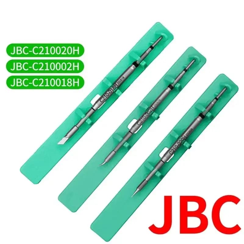 نوک هویه سر صاف JBC C210-020 مناسب هویه های SUGON و JBC — تصویر ۳