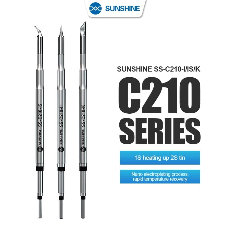 نوک هویه سرصاف سانشاین مدل SUNSHiNE SS-C210-I — تصویر ۲