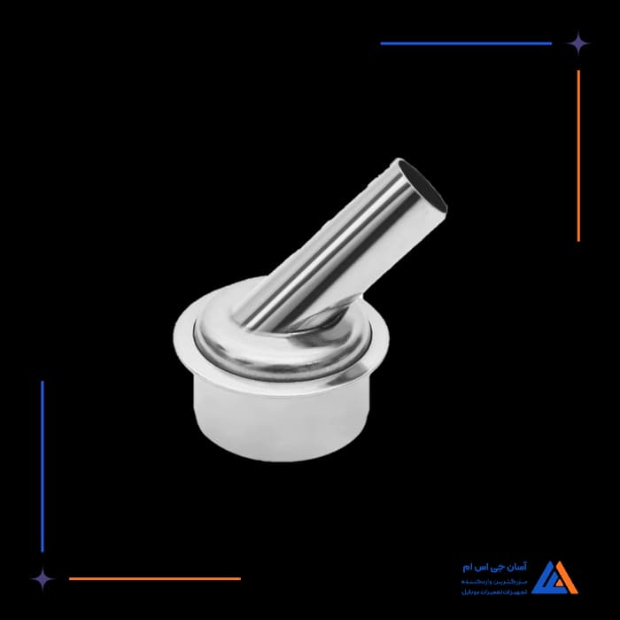 نازل هیتر سر کج QUICK 10MM