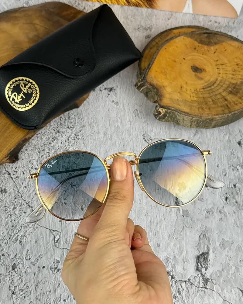 عینک آفتابی گرد اسپرت ریبن مدل RayBan RB3447 (SL) — تصویر ۵