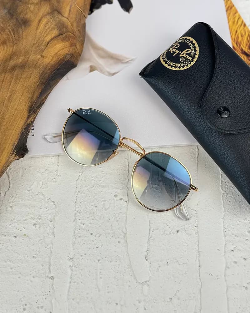 عینک آفتابی گرد اسپرت ریبن مدل RayBan RB3447 (SL) — تصویر ۴