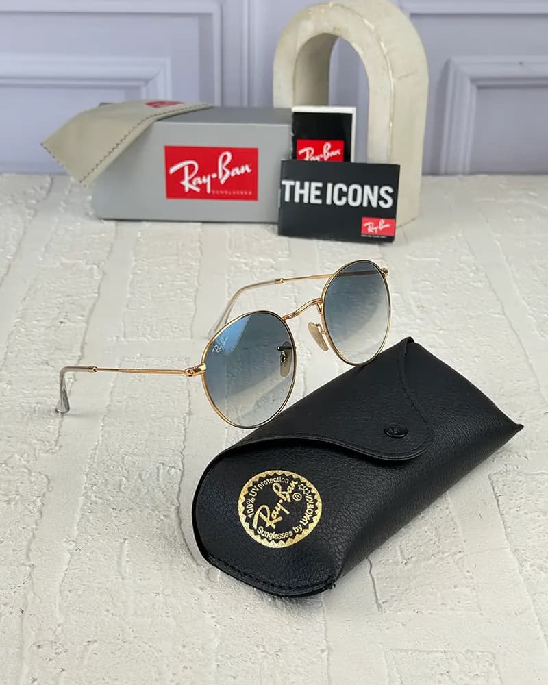 عینک آفتابی گرد اسپرت ریبن مدل RayBan RB3447 (SL) — تصویر ۳