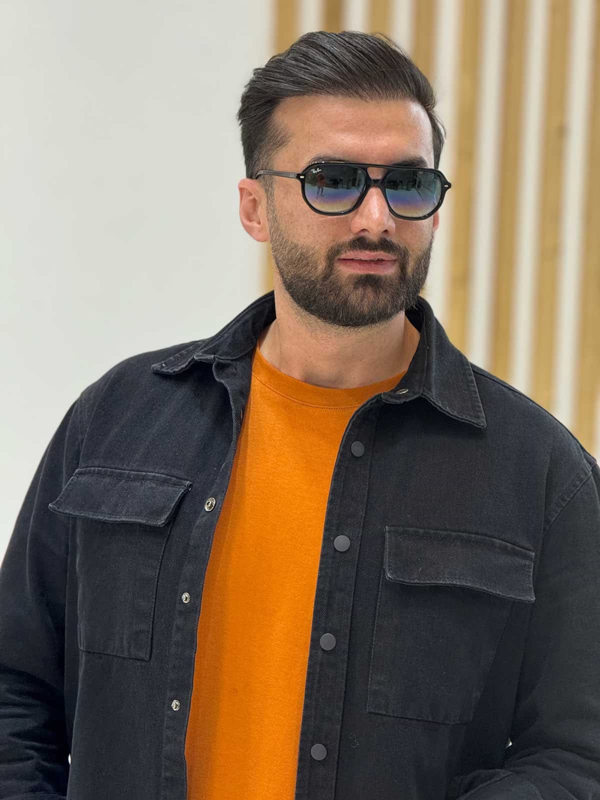 عینک آفتابی مردانه ریبن مدل RayBan RB2205 (SL) — تصویر ۲