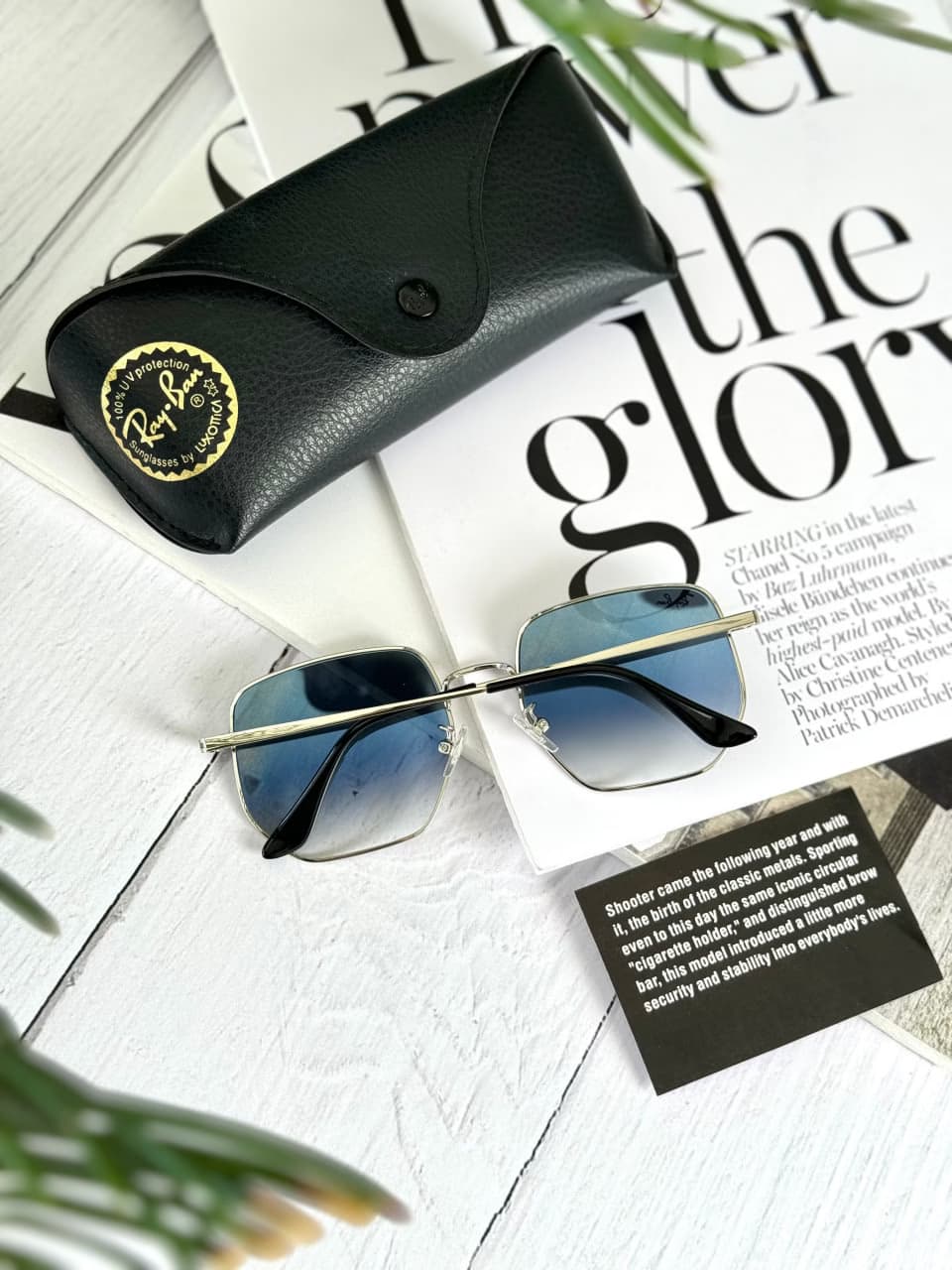 عینک آفتابی ریبن مدل RayBan RB3764D (SL) — تصویر ۴