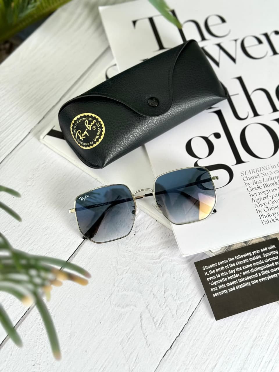 عینک آفتابی ریبن مدل RayBan RB3764D (SL) — تصویر ۳