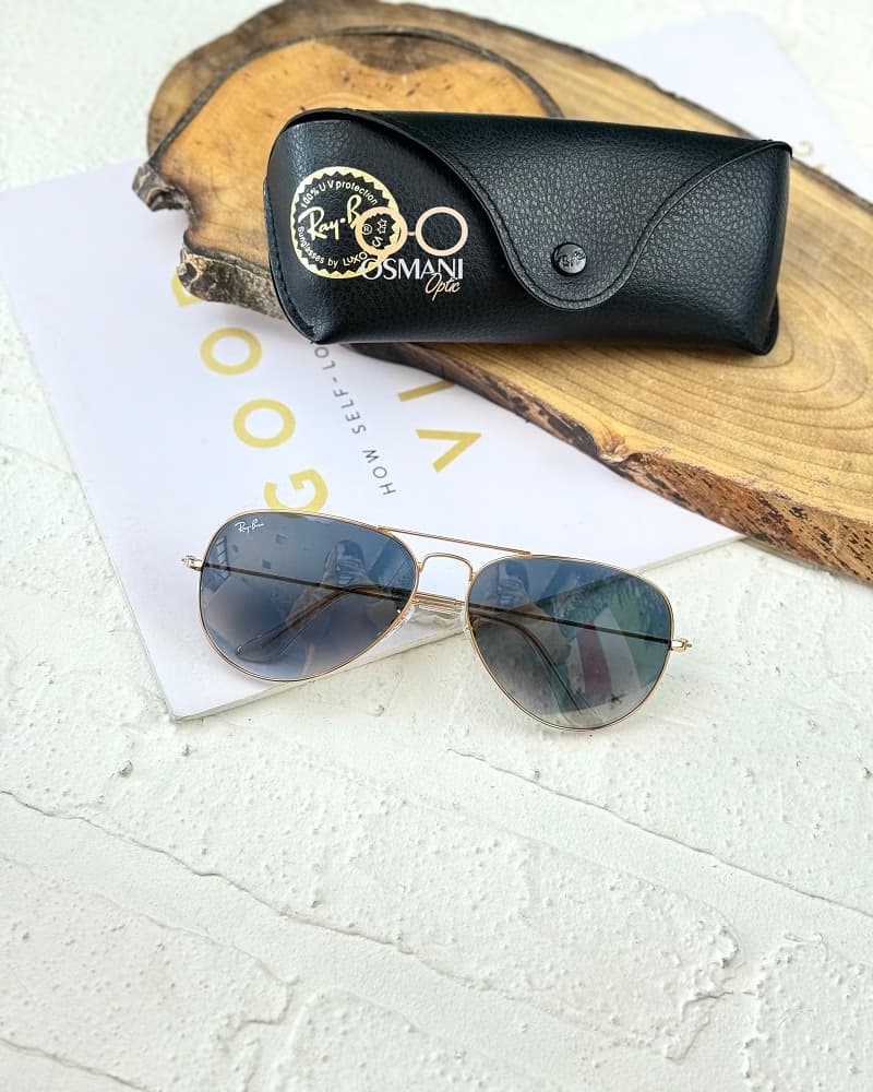 عینک آفتابی مردانه خلبانی ریبن مدل RayBan RB3026 (SL) — تصویر ۴