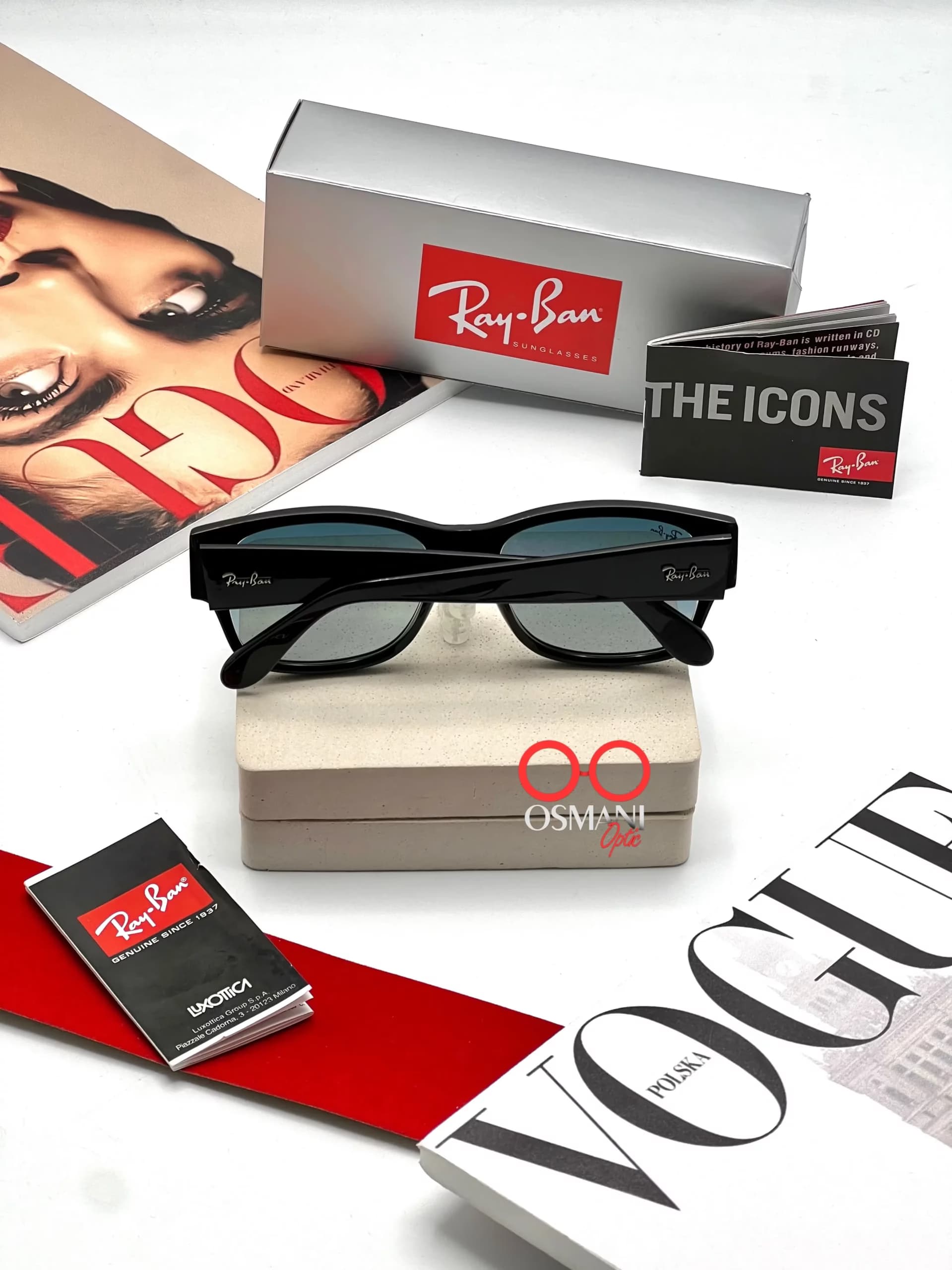 عینک آفتابی اسپرت ریبن مدل RayBan RB4388 (SL) — تصویر ۵
