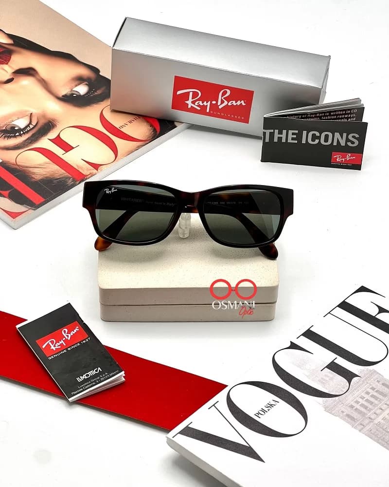 عینک آفتابی اسپرت ریبن مدل RayBan RB4388 (SL) — تصویر ۳