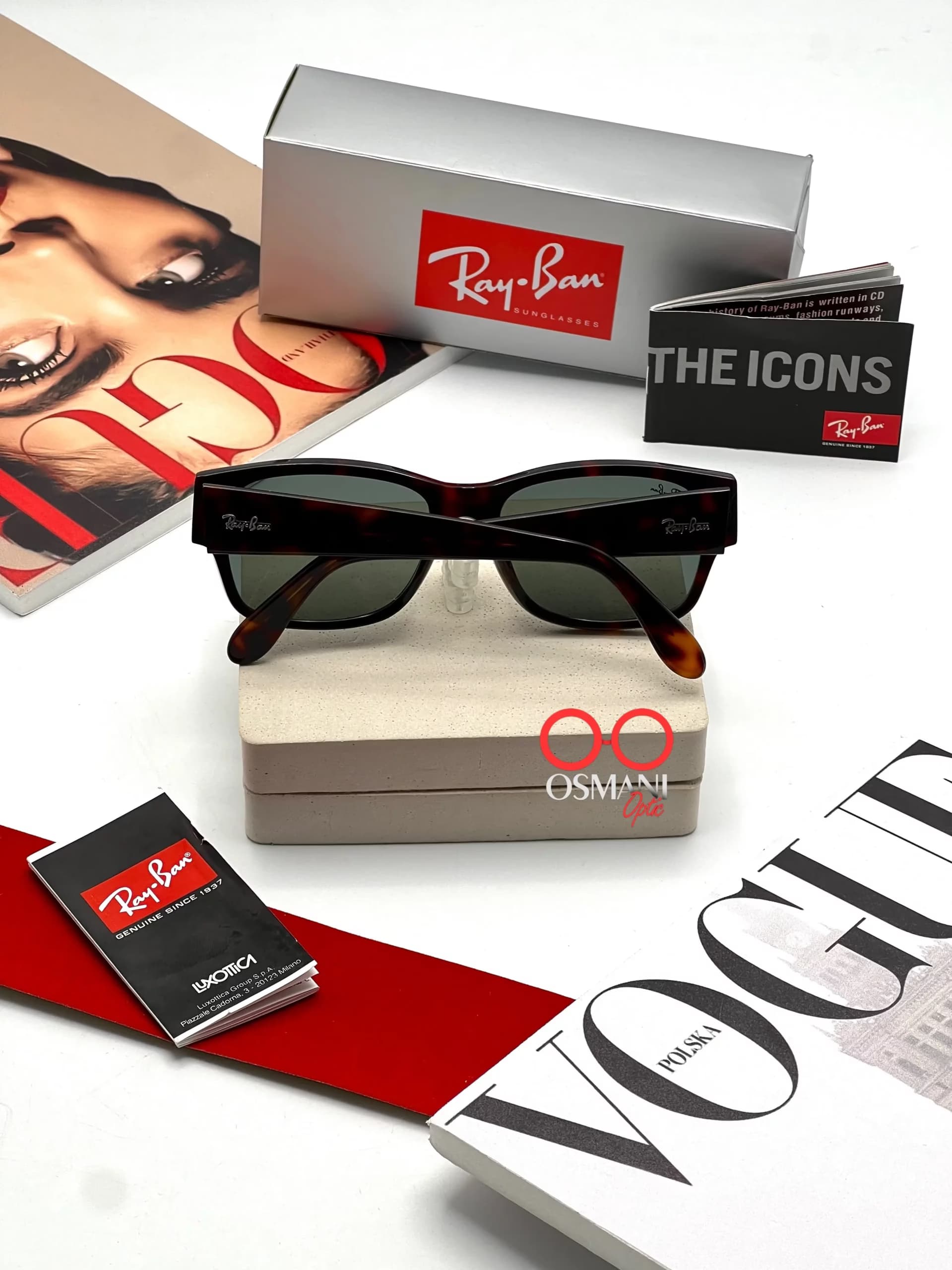 عینک آفتابی اسپرت ریبن مدل RayBan RB4388 (SL) — تصویر ۴