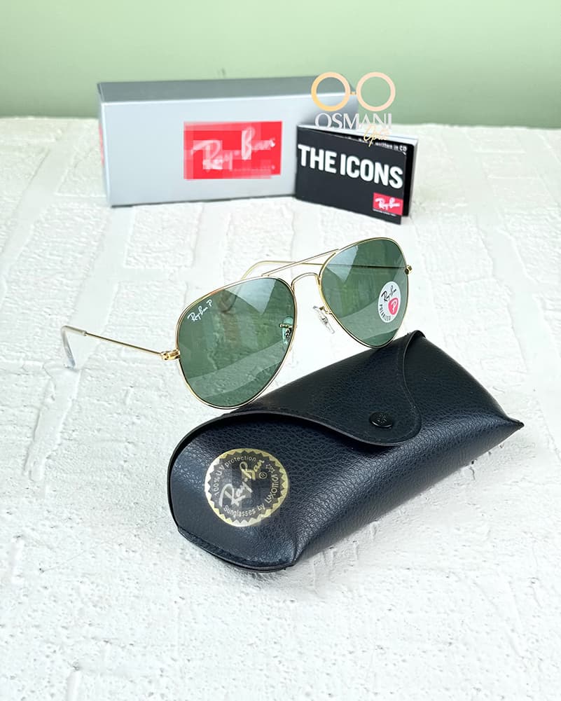 عینک آفتابی اسپرت خلبانی ریبن مدل RayBan RB3025 (SL) — تصویر ۷
