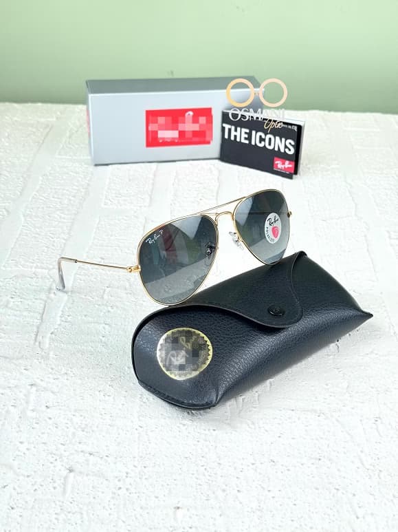 عینک آفتابی اسپرت خلبانی ریبن مدل RayBan RB3025 (SL) — تصویر ۵