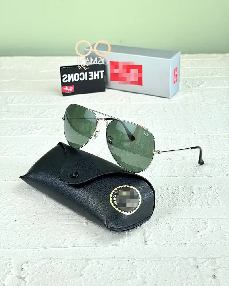 عینک آفتابی اسپرت خلبانی ریبن مدل RayBan RB3025 (SL) — تصویر ۴