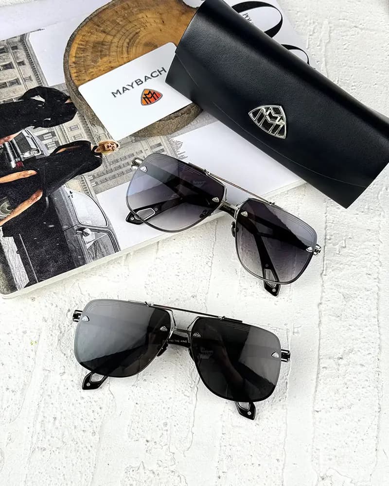 عينک آفتابي مردانه ميباخ مدل MAYBACH THE KING II — تصویر ۴
