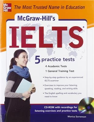 کتاب انگليسی McGraw – Hill 5 IELTS Practice Tests