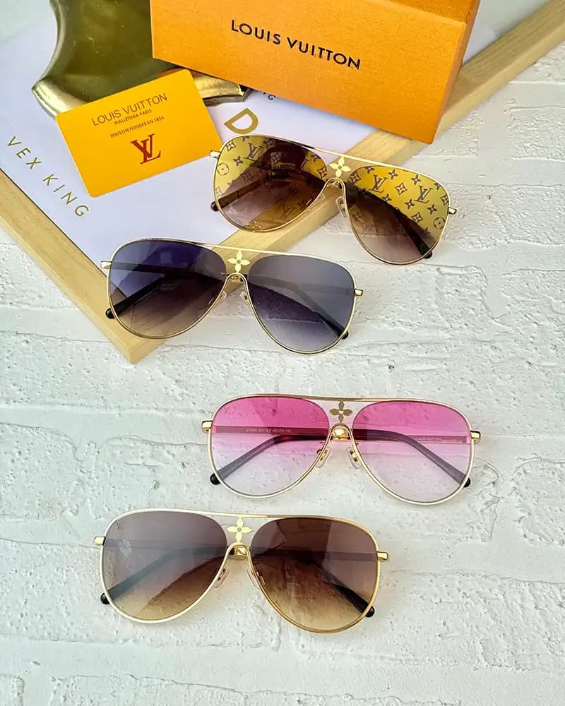 عینک آفتابی زنانه لویس ویتون مدل LOUIS VUITTON Z1869 — تصویر ۶