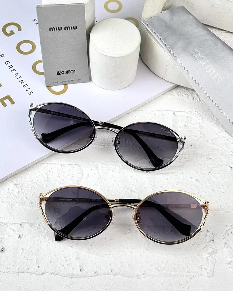 عینک آفتابی زنانه میومیو مدل MIU MIU MU52YS — تصویر ۴