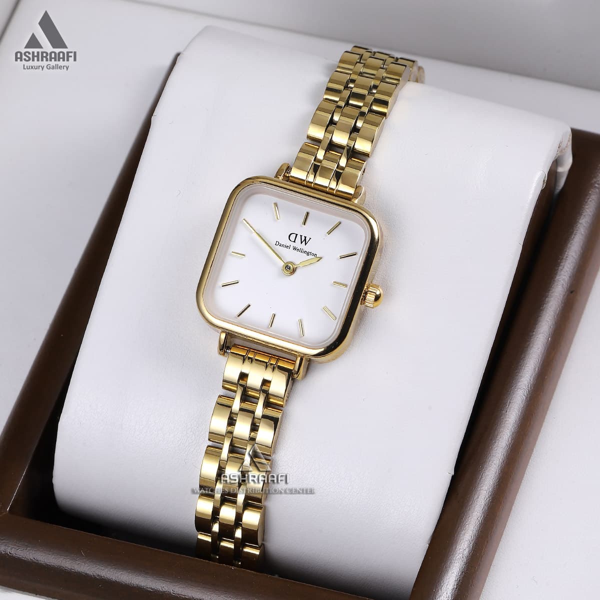 ساعت دنیل ولینگتون طلایی Daniel Wellington Quadro GB — تصویر ۲