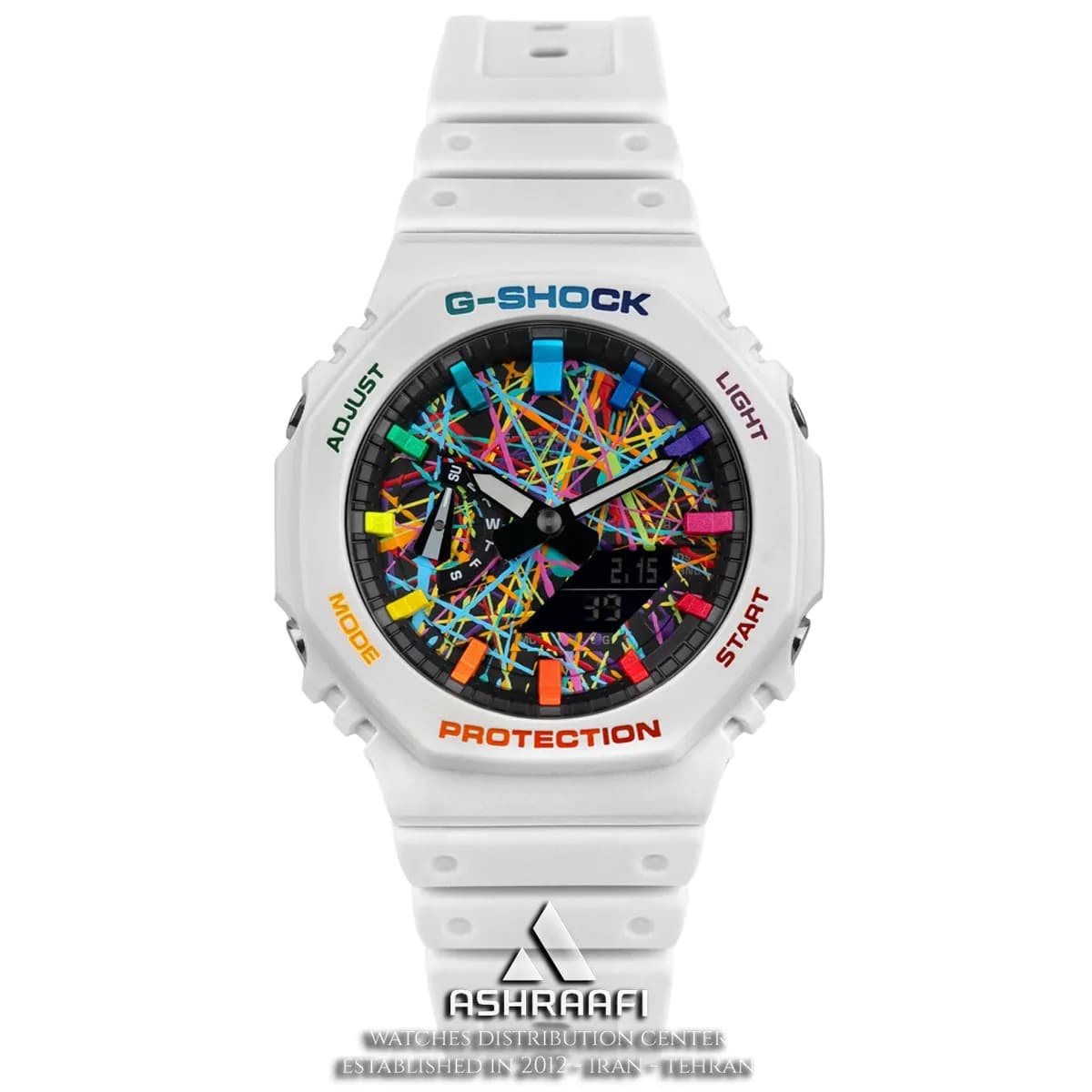 ساعت جی شاک سفید Casio G-Shock B-2100-CKK90