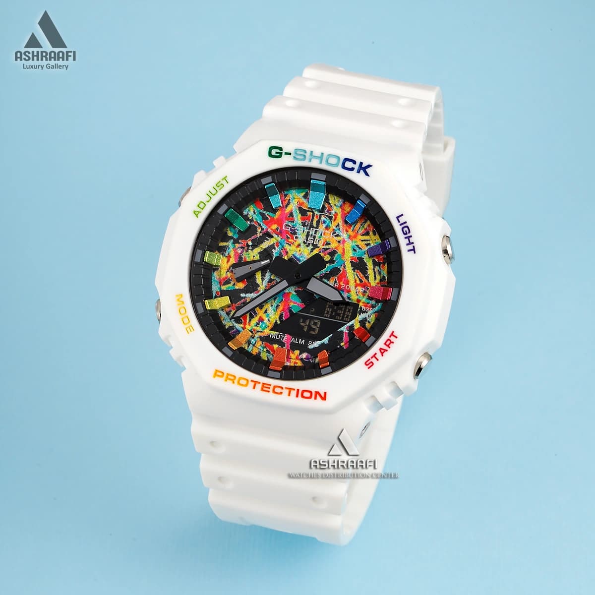 ساعت جی شاک سفید Casio G-Shock B-2100-CKK90 — تصویر ۲