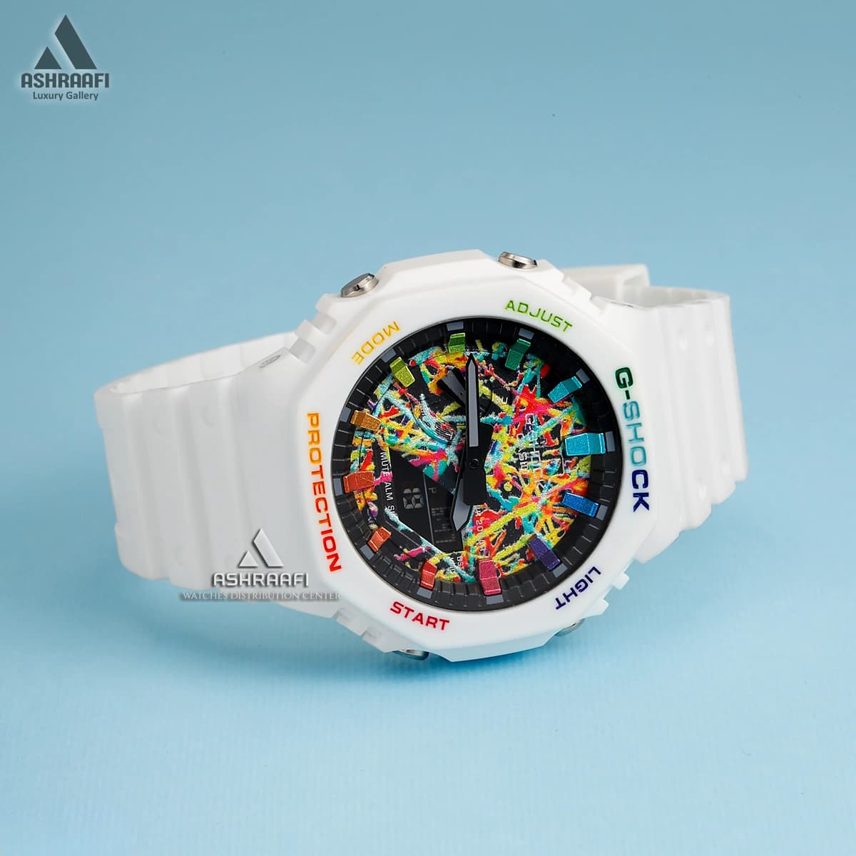 ساعت جی شاک سفید Casio G-Shock B-2100-CKK90 — تصویر ۳