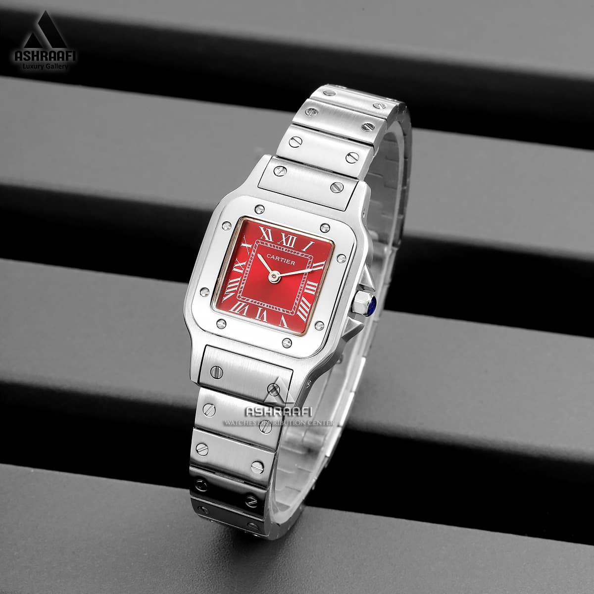 ساعت زنانه کارتیه Cartier Santos SR1 — تصویر ۲