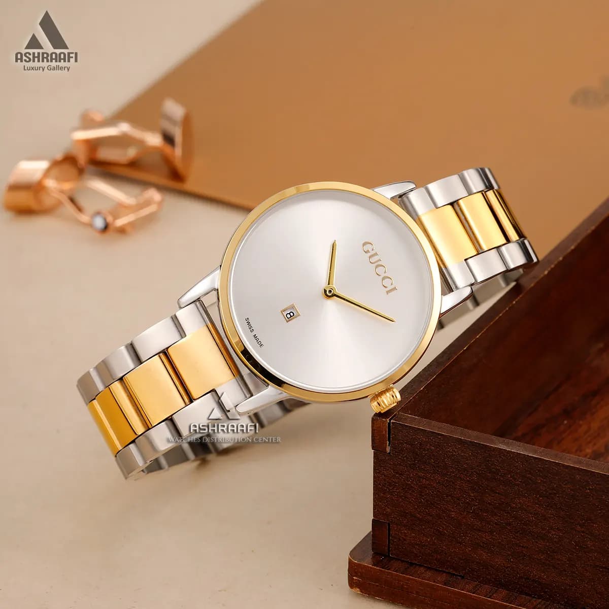ساعت گوچی صفحه مینیمال Gucci 1505GS — تصویر ۳
