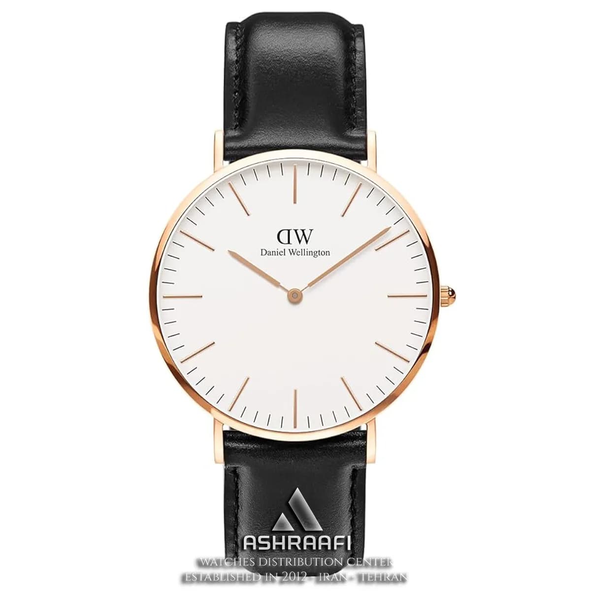 ساعت دنیل ولینگتون بند چرمی Daniel Wellington BK01