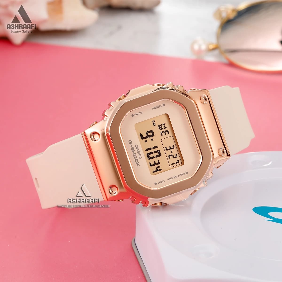 ساعت زنانه جیشاک Casio G-Shock GM-S5600PG-4 — تصویر ۳