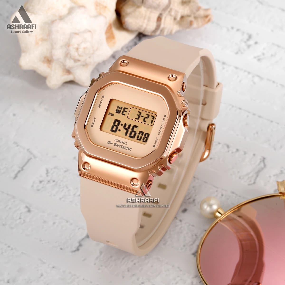 ساعت زنانه جیشاک Casio G-Shock GM-S5600PG-4 — تصویر ۲