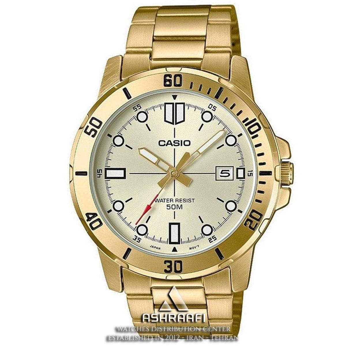 ساعت کاسیو مردانه Casio MTP-VD01G-9EV
