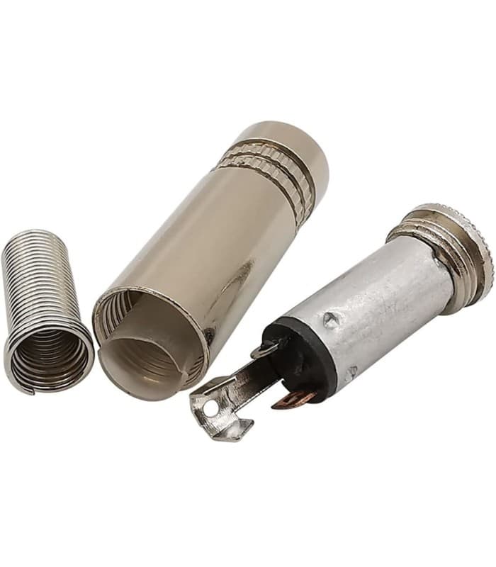 فیش مادگی AUX 3.5MM سرکابلی فلزی — تصویر ۵