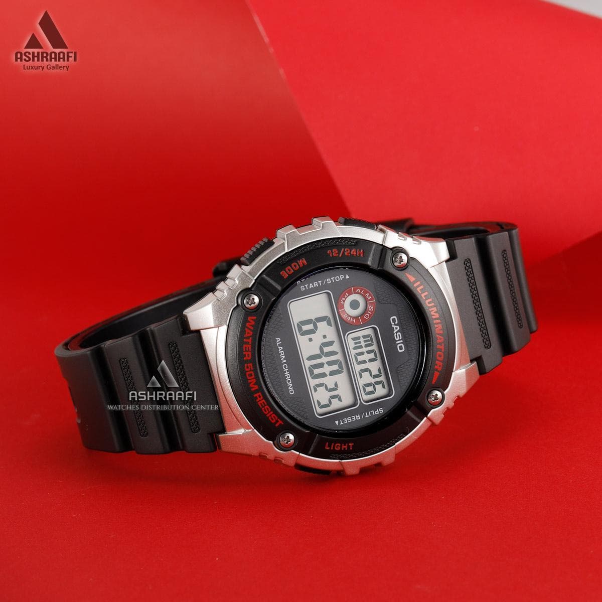 ساعت کاسیو دیجیتالی Casio W-216H-1CV — تصویر ۳