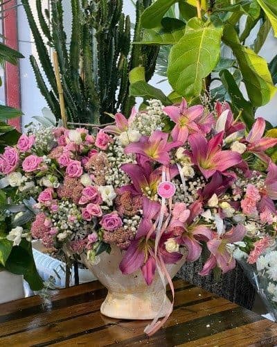 جام گل تبریک برای غرفه نمایشگاه لوازم خانگی 5369