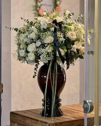 جام گل تبریک برای غرفه حجاب نمایشگاه قران 5363