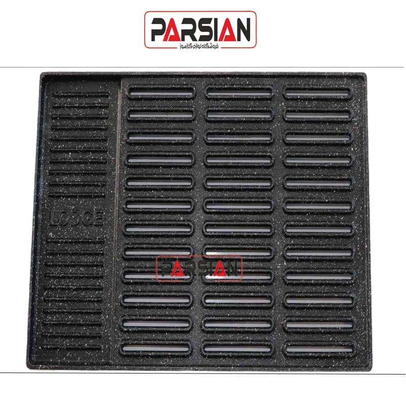 صفحه گريل چدنی لعابدار سایز 40×25