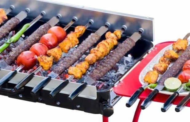 کباب پز مه پويا مدل دوگانه سوز کد BRB-M111 — تصویر ۵